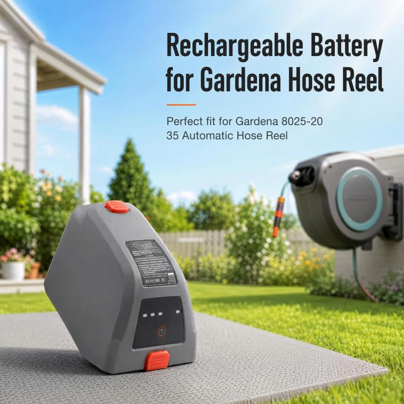 Gardena Hose Comfort - Batterie lithium-ion rechargeable 008A231 compatible avec