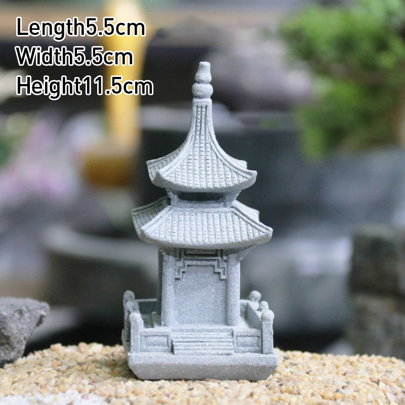 Bonsai Garden In Japan - Jardin japonais bonsaï rocaille Lanscaping Vintage