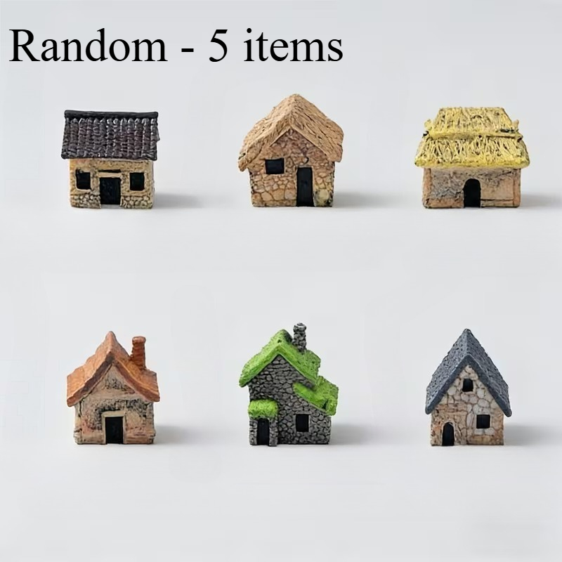Ensemble de 5 maisons miniatur - Bonsai Garden House avis et prix
