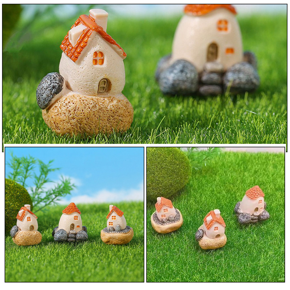 3 pièces de mini maisons de fé - Bonsai Garden House avis et prix