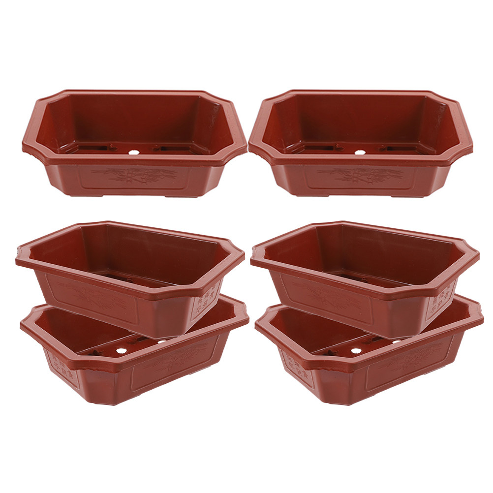 6 pots à bonsaï en plastique a - Bonsai Vertical Garden avis et prix