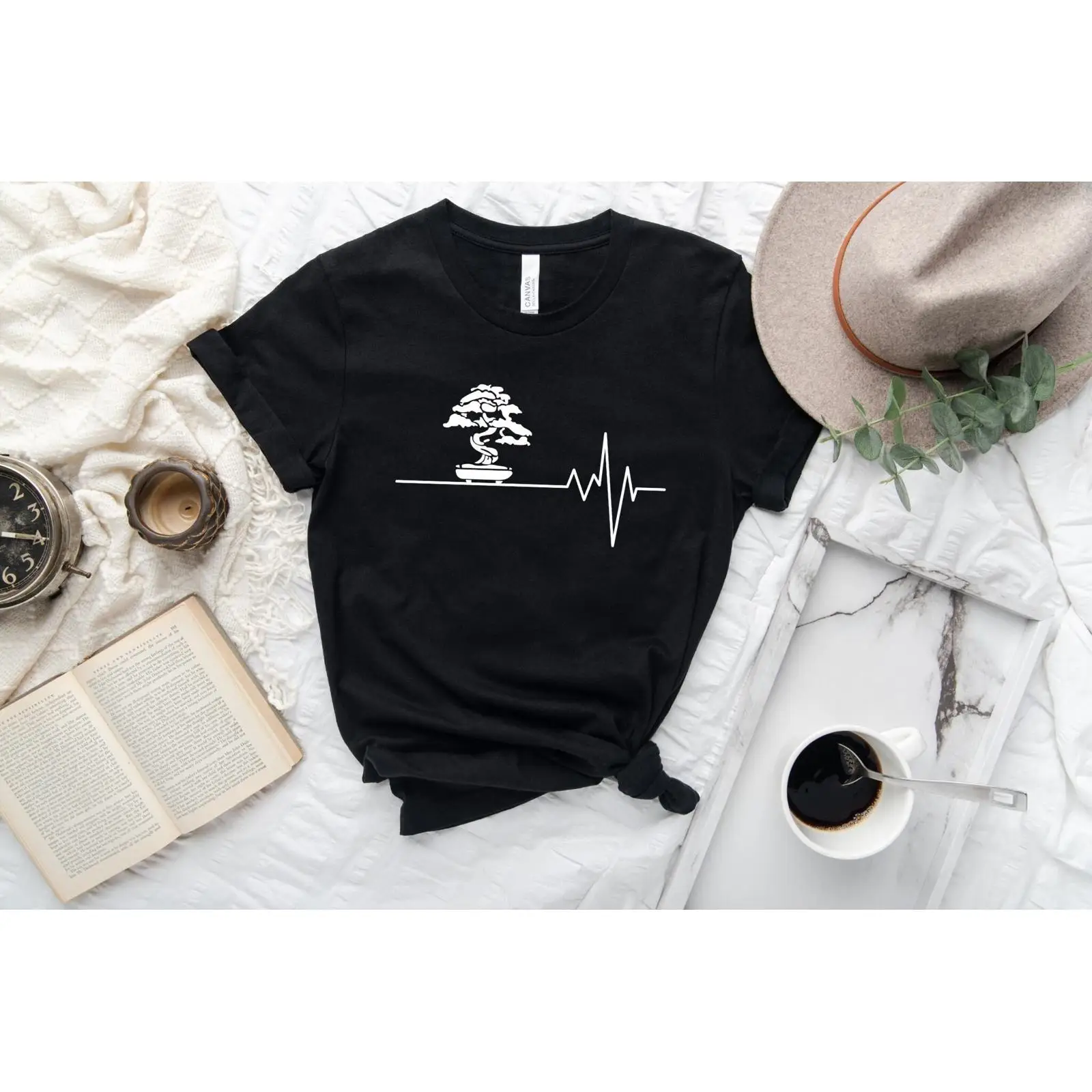 T-shirt Bonsai Heartbeat, moti - Bonsai Garden In Japan avis et prix